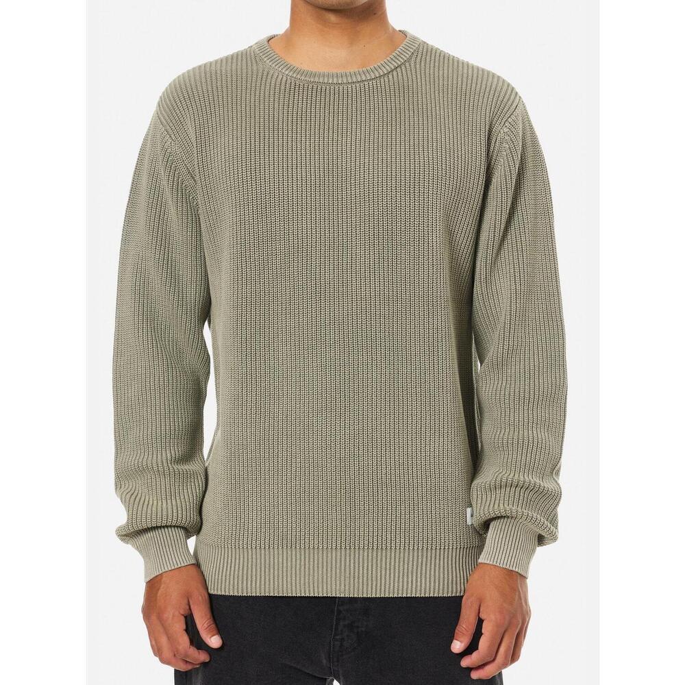 NEW KATIN swell sweater top in moss